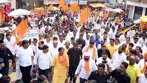 Nashik News : ड्रग्जविराेधात नाशिकमध्ये शिवसेनेचा ‘आक्राेश’