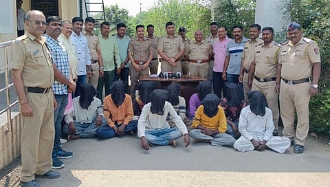 Nashik Crime : नगरसूल दरोड्यातील नऊ संशयित आरोपी जेरबंद