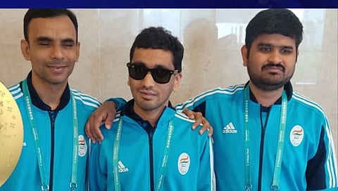 Asian Para Games : अश्विन, दर्पण आणि सौंदर्य त्रिकुटाला पॅरा बुद्धिबळमध्ये सुवर्णपदकाची कमाई