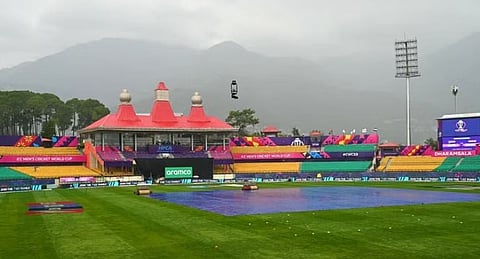 धरमशाला येथील हिमाचल प्रदेश क्रिकेट असोसिएशन स्टेडियमवर रविवार, २२ ऑक्टोबर रोजी भारत आणि न्यूझीलंडमध्ये मुकाबला होणार आहे.