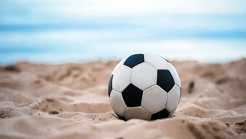 National Games 2023 : बीच फुटबॉलमध्ये गोव्याचा उत्तराखंडला धक्का; साखळी फेरीतील लढतीत 18-5 फरकाने विजय