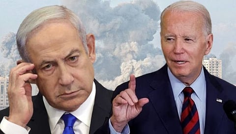 Israel-Hamas War : ‘ती मोठी चूक ठरेल’, ‘गाझा’बाबत अमेरिकेने इस्रायलाला केले सावध