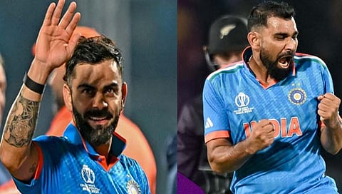 IND vs NZ World Cup 2023 | विराट, शमीने दिग्गजांना टाकले मागे, भारत- न्यूझीलंड सामन्यांत ११ मोठे विक्रम