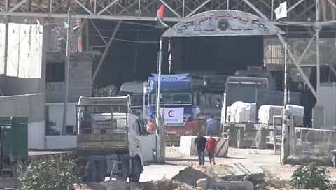 Israel Hamas War Updates | युद्धाच्या दोन आठवड्यांनंतर गाझा पट्टीत मदतीचा ओघ सुरु