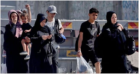 Israel Hamas War : २४ तासांत उत्तर गाझा रिकामे करा; इस्रायलचा ११ लाख पॅलेस्टिनी नागरिकांना इशारा