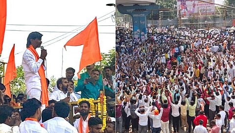 सरकार फोडा-फोडी करेल, पण तुम्ही एकजुट रहा : जरांगे-पाटील यांची लातूर सभेत भावनिक साद