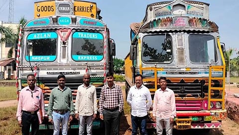 गडचिरोली: कत्तलीसाठी नेणाऱ्या २२ जनावरांची सुटका: ट्रकसह २१ लाखांचा मुद्देमाल जप्त