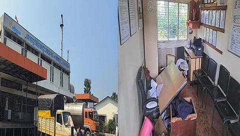 मनसे च्या कार्यकर्त्यांकडून 'बिद्री-बोरवडे शितकरणाची मोडतोड