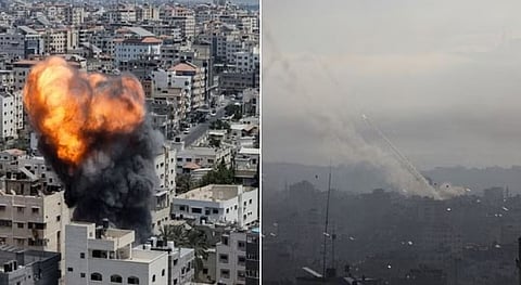 दहशतवादी संघटना हमासने केलेल्या हजारो रॉकेट हल्ल्यांनंतर इस्रायलमध्ये प्रचंड तणावाची परिस्थिती आहे.