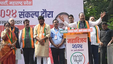 Thane BJP: मुख्यमंत्र्यांच्या बालेकिल्ल्यात भाजपचे शक्तिप्रदर्शन