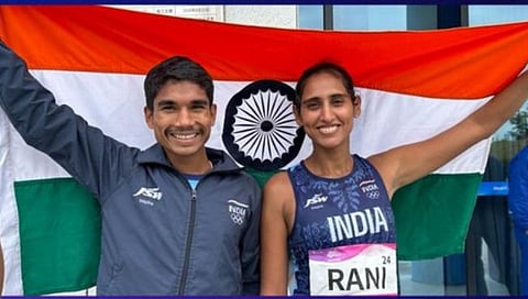 AsianGames2023 : ३५ किमी चालण्याच्या शर्यतीत मंजू राणी आणि राम बाबूची कांस्य पदकावर मोहर