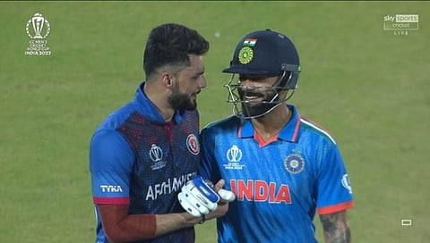 Virat Kohli-Naveen-Ul-Haq