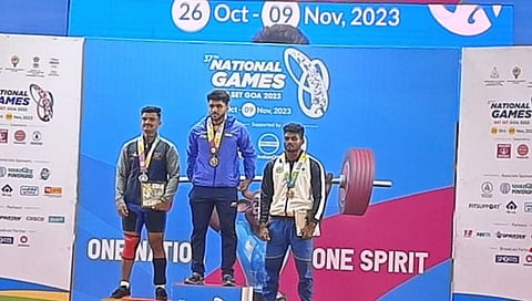 National Games 2023 Goa : महाराष्ट्राच्या रणजीत चव्हाणला वेटलिफ्टिंगमध्ये रौप्यपदक