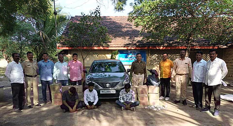 Pune news : कुरकुंभ आणि पांढरेवाडी हद्दीत बनावट देशी दारू जप्त