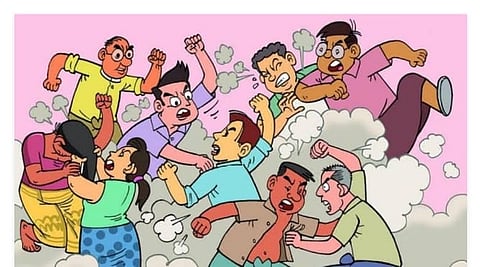 Nagar : हॉटेल सेलिब्रेशन मधील मारहाण आणि छेडछाड प्रकरणी अखेर गुन्हे दाखल