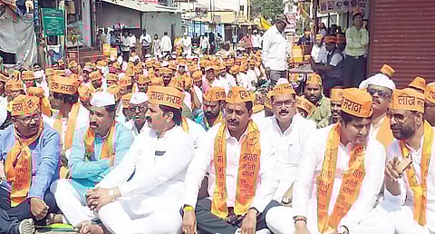 आ. थोपटे यांच्यासह मराठा समाजाचा जरांगे पाटील यांना पाठिंबा