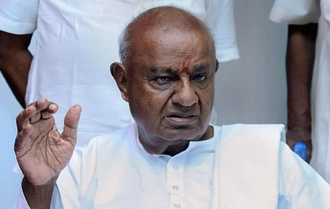 देवेगौडा यांच्या भाजप युतीला महाराष्ट्रातून विरोध