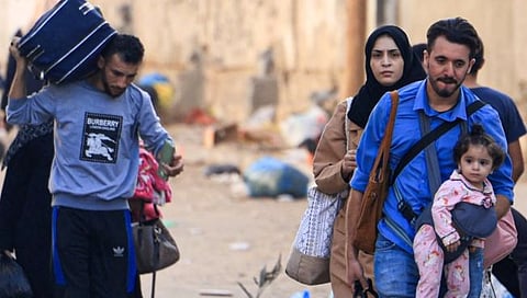 Israel–Hamas war : गाझा सोडल्यास खबरदार! हमासची आपल्याच पॅलेस्टिनी नागरिकांना धमकी