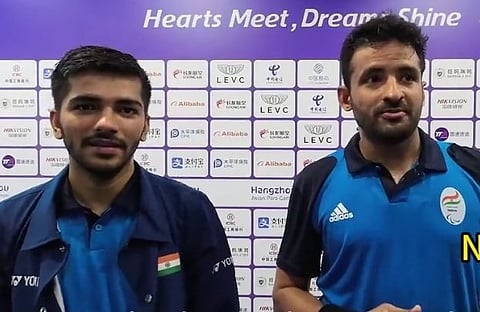 Asian Para Games 2023 | बॅडमिंटनमध्ये भारतीय खेळाडूंचे वर्चस्व, तरुण- नितेश जोडीला सुवर्ण