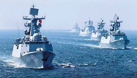 Israel–Hamas war : इस्रायल-हमास युद्धात आता चीनचीही लुडबूड; मध्य पूर्वेत तैनात केल्या ६ युद्धनौका