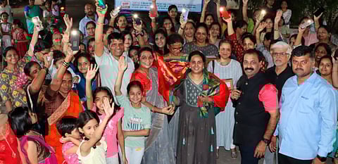 Pune news : सिंहगड रोड परिसरात रंगला ‘खेळ गृहलक्ष्मींचा