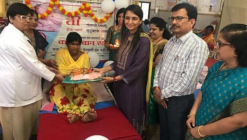 नाशिक : जिल्हा शासकीय रूग्णालयात ‘स्त्री जन्माचे’ अनोखे स्वागत