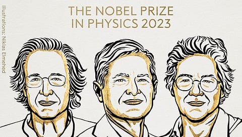 Nobel Prize in Physics 2023 | पियरे अगोस्टिनी, फेरेंक क्रॉझ आणि ॲने एलहुइलियर यांना भौतिकशास्त्रातील नोबेल जाहीर