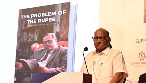 डाॅ. आंबेडकरांनी ‘The Problem of Rupee’मधून एक मार्गदर्शक तत्व जगासमोर ठेवलं : शरद पवार