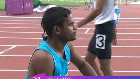 Asian Para Games 2023 : दिलीप गावितची ‘सुवर्ण’ धाव; पुरुषांच्या ४०० मी-टी ४७ स्पर्धेत जिंकले सुवर्णपदक