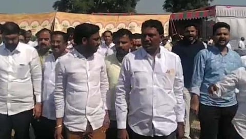 आमदार डॉ. राहुल पाटील यांना कार्यक्रमातून परत जावे लागले