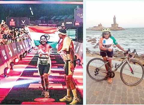 Pune News : चाळिशीत प्रीती मस्के यांनी जिंकला ‘आयर्नमॅन’