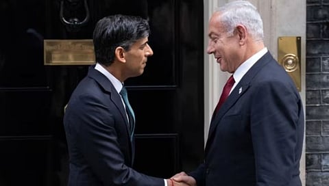 Israel-Hamas war : बायडेन यांच्यानंतर ब्रिटनचे पंतप्रधान ऋषी सुनक आज इस्रायलला भेट देणार