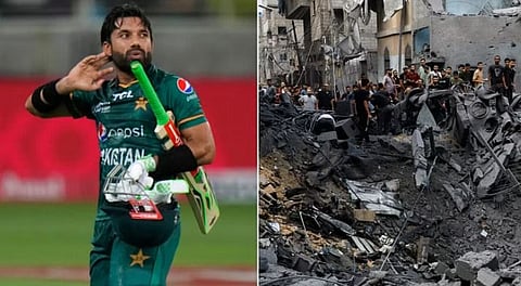 पाकिस्तानचा क्रिकेटपटू रिझवानचे इस्रायल-हमास युद्धावर भाष्य; म्हणाला, “पाकिस्तानचा विजय…”