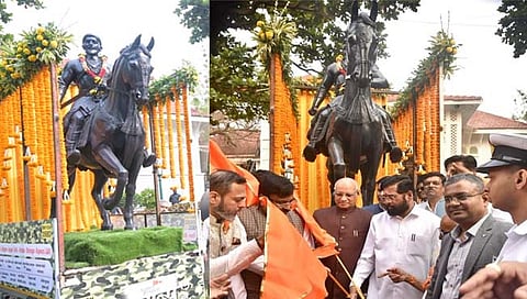 Statue Of Shivaji Maharaj : भारत -पाक सीमेवर उभारण्यासाठी छ. शिवाजी महाराजांचा अश्वारूढ पुतळा रवाना