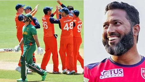 ODI World Cup 2023 | नेदरलँडच्या विजयानंतर वसीम जाफरने द. आफ्रिकेची उडवली खिल्ली