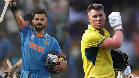 Warner vs Kohli : वॉर्नरची कोहलीशी बरोबरी! एका शतकाच्या जोरावर पाच दिग्गजांना टाकले मागे