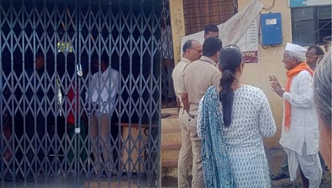 चंद्रपूर : देवपायली येथे सरपंच, ग्रामसेवकासह पदाधिकाऱ्यांना कार्यालयात डांबले