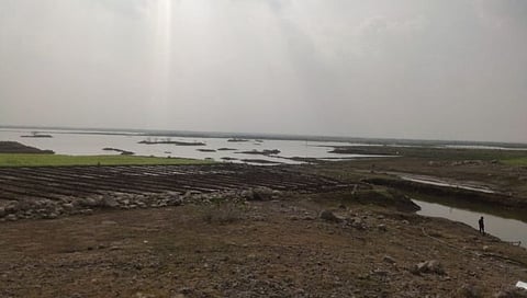 सांगली : ऐतिहासिक राजेवाडी तलाव आटला; माणदेशावर पाणीबाणीचे संकट