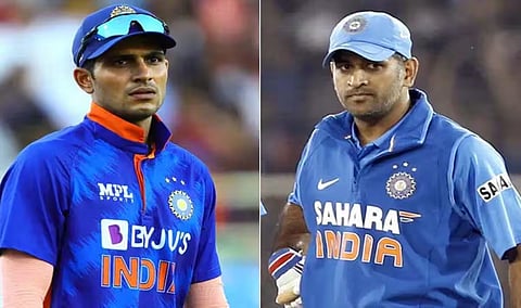 Shubman Gill vs MS Dhoni : गिल नंबर-1 बनला, पण धोनीच्या मागेच राहिला