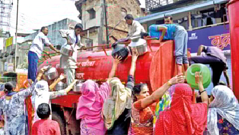 कोल्हापूर : पाण्यासाठी शिमगा!