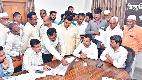 कोल्हापूर-सांगली रस्त्याचे काम गतीने करा : धैर्यशील माने