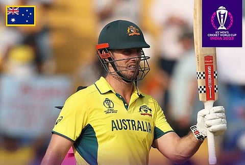 मिचेल मार्शने १३२चेडूंत १७७ धावांची झंझावती खेळी केली.