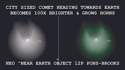 ‘त्या’ धूमकेतूवर वारंवार होत आहेत स्फोट