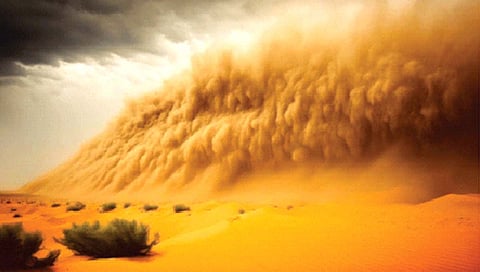 दरवर्षी वातावरणात मिसळते 200 कोटी टन धूळ!