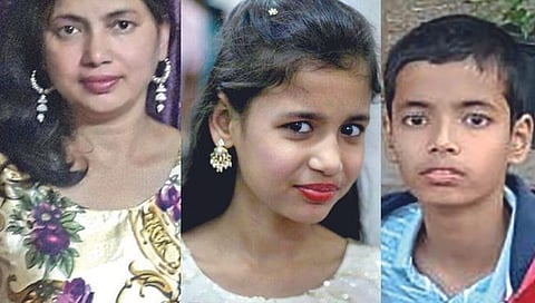 आराम बस उलटून एकाच कुटुंबातील तिघांचा मृत्यू