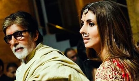 अमिताभ बच्चन आणि त्यांची मुलगी श्वेता नंदा. (संग्रहित छायाचित्र )