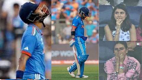WC 2023 Final Photos : विराटवर अनुष्का नाराज, राहूलची विकेट पाहून अथियाचा चेहरा फिका; पाहा सामन्यात काय झालं?