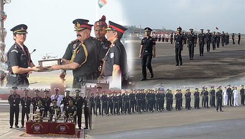 Combat Army Aviation Training School : काॅम्बॅक्ट आर्मी एव्हीएशन ट्रेनिंग स्कुलमध्ये प्रशिक्षणार्थी वैमानिकांचा दीक्षांत सोहळा