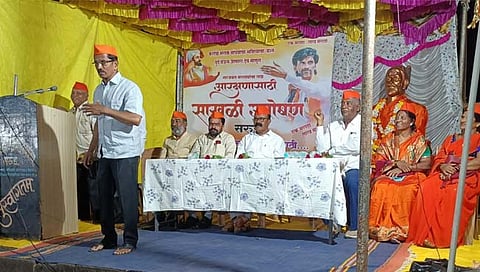Maratha reservation : सुप्रीम कोर्टाच्या ‘त्या’ निकालपत्राचे गावोगावी पारायण करूया; सरूडमध्ये मराठा आरक्षण जागराचा पहिला कार्यक्रम