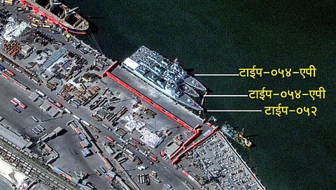 कराचीत चिनी युद्धनौका, पाणबुडी